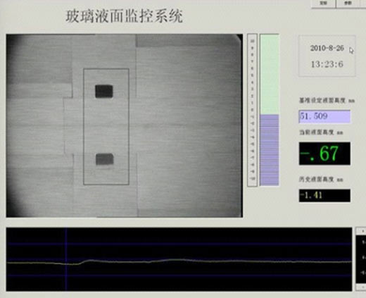 Image level meter control system