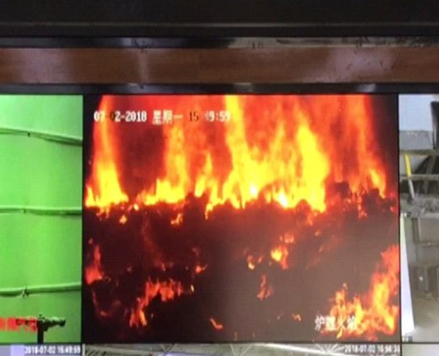 Garbage incinerator high temperature industrial TV system