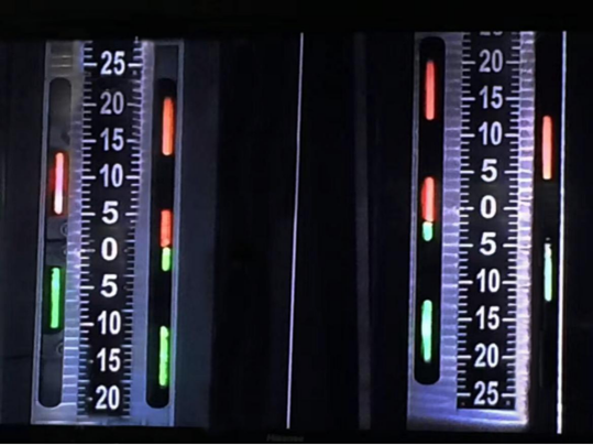 Drum level (with camera obscure) monitoring system