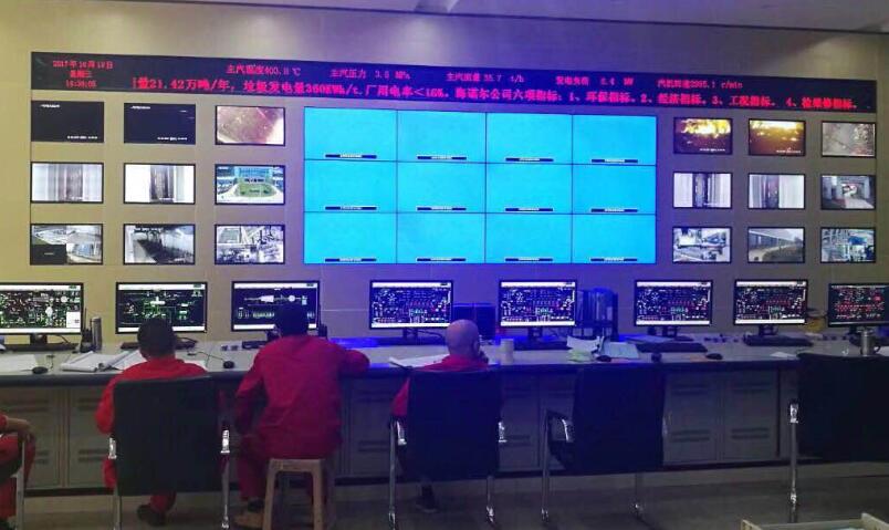 Central control large screen splicing system
