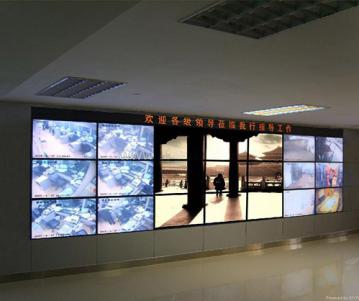 Central control large screen splicing system